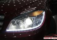 Độ LED mí Audi cho Mercedes C250 tại TP HCM