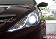 Sonata 2011 sắc sảo hơn với độ LED mí Audi