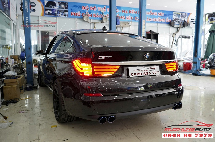 BMW GT đẳng cấp hơn với độ đuôi pô Titan 02