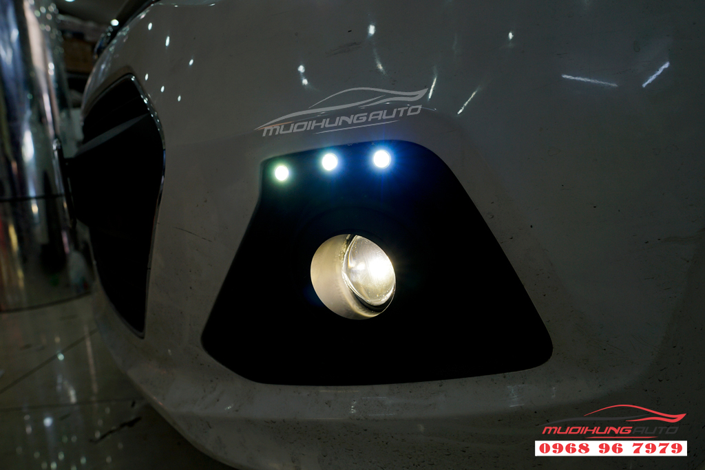 Độ đèn Bixenon cho đèn pha Hyundai I10 chuyên nghiệp 06