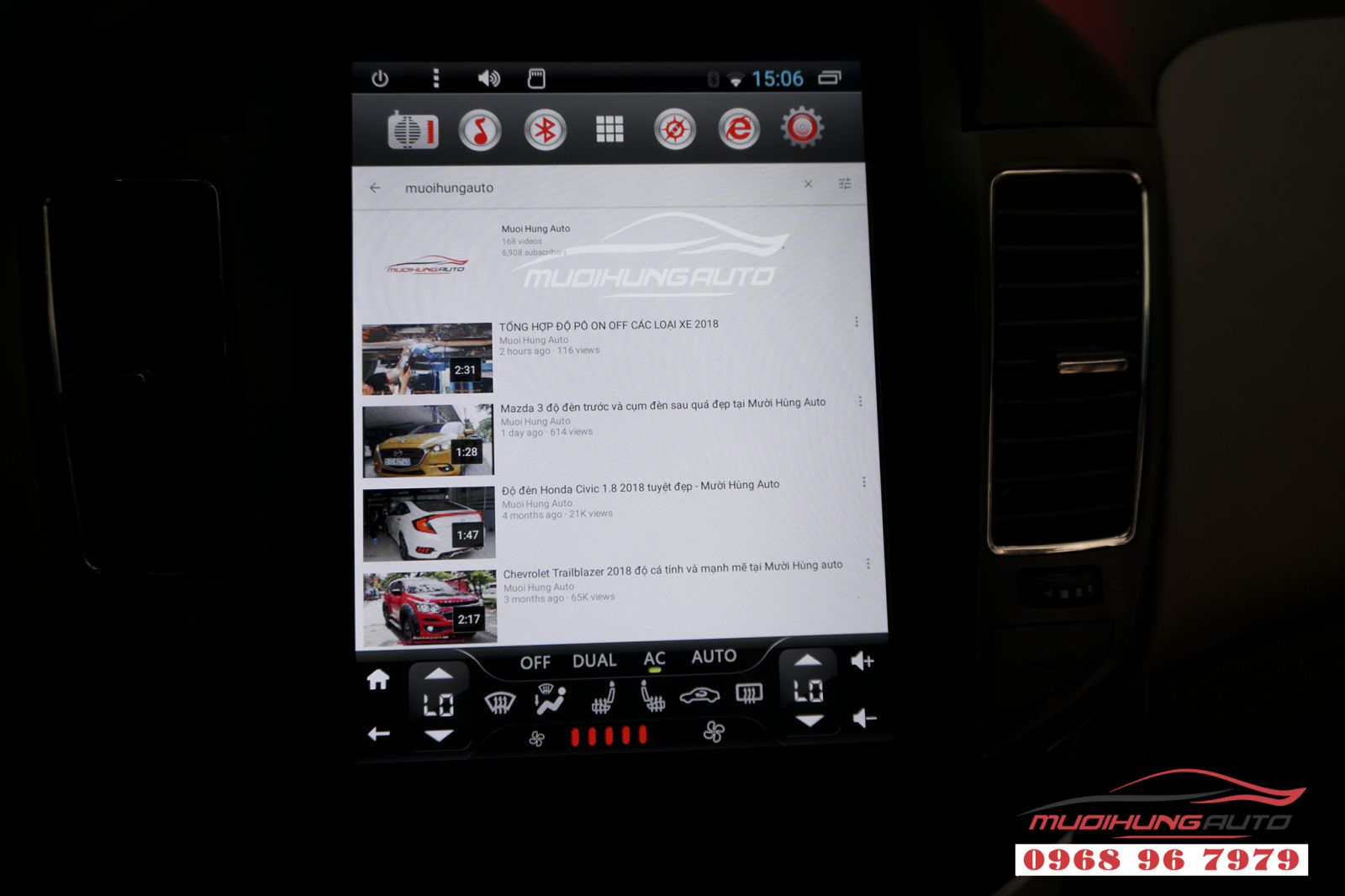 Lắp màn hình DVD Tesla Chevrolet Cruze chính hãng 