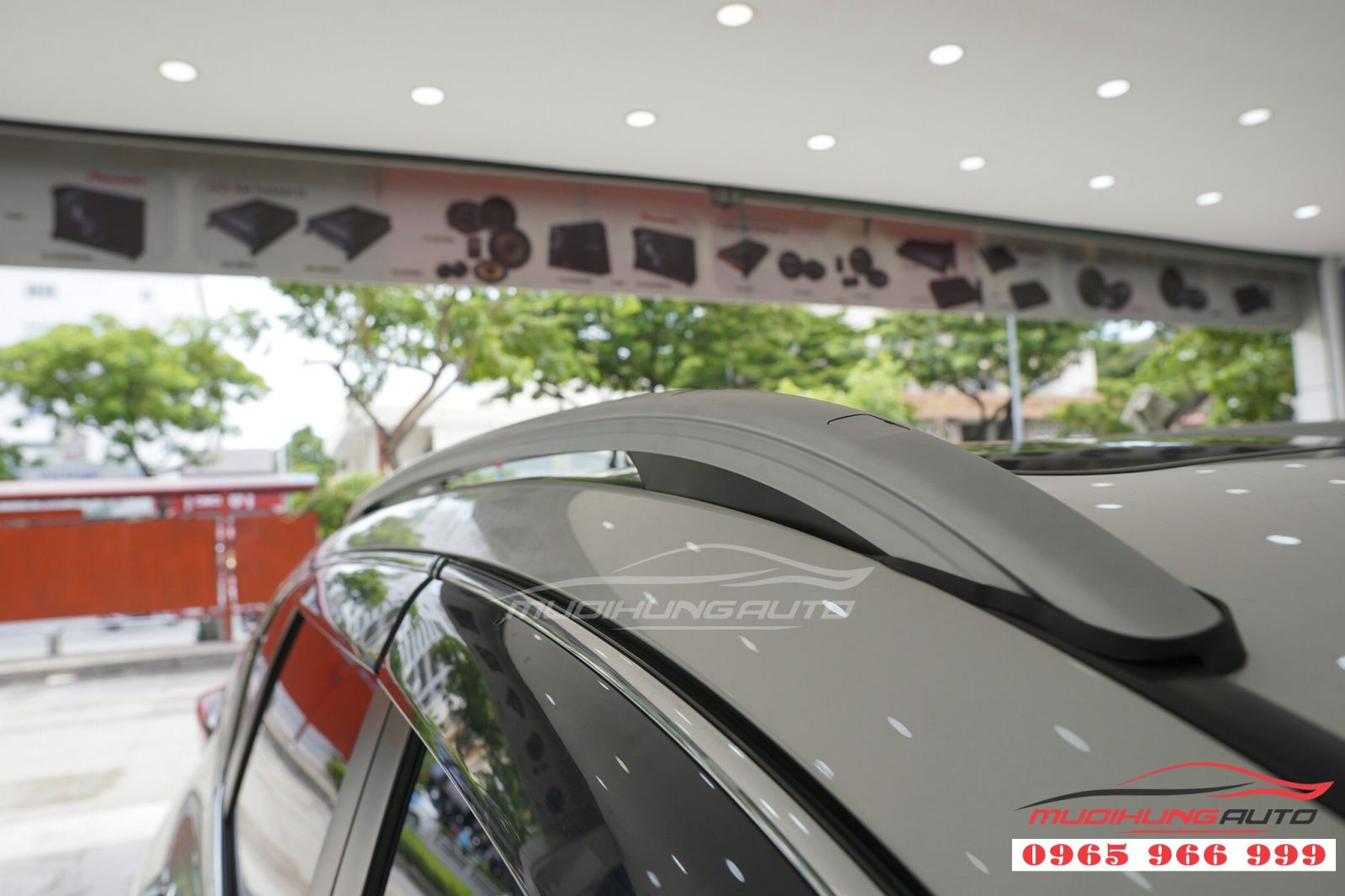 Lắp thanh giá nóc cao cho Honda CRV 2019 giá rẻ 01