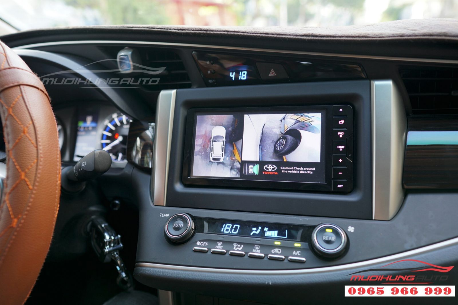 Toyota Innova thay camera 360 panorama Hàn Quốc 03