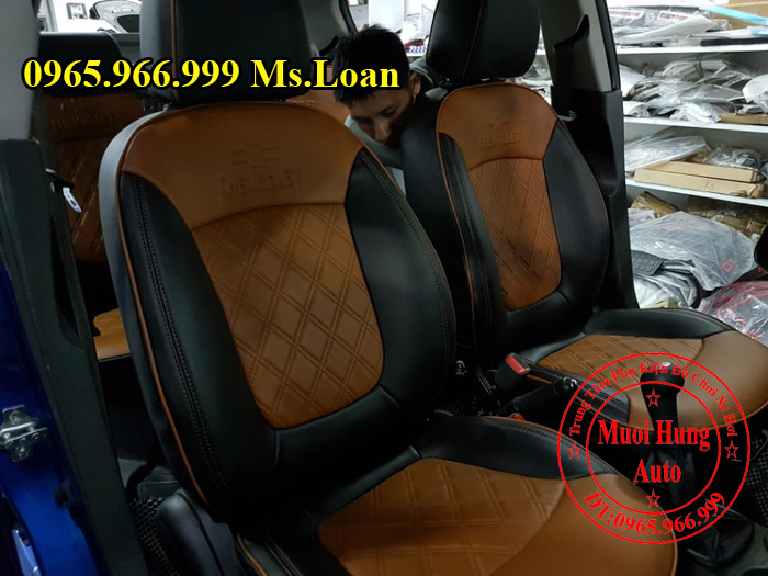 Bọc Ghế Da Simili Chevrolet Spark Tại Tphcm 01