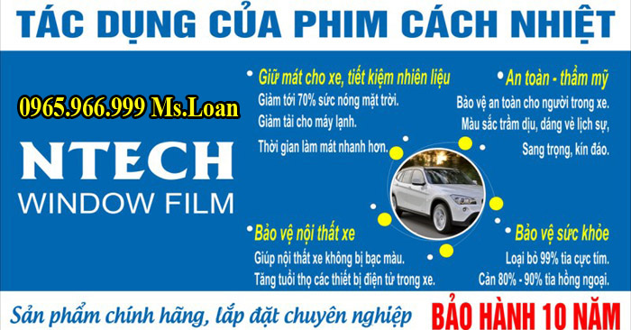 Dán Phim Cách Nhiệt Ntech Cho Audi Q7 10