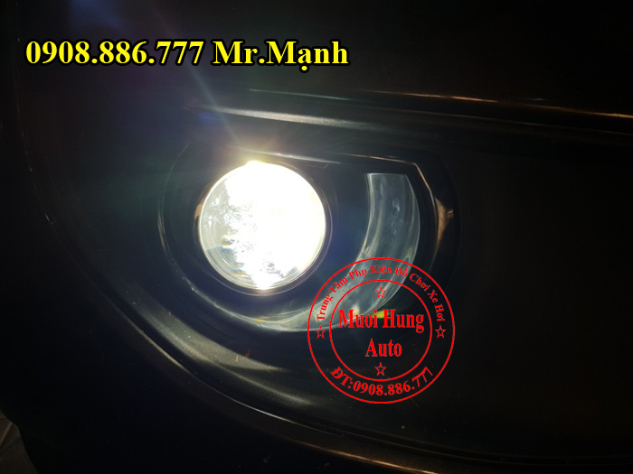 Độ Đèn Bi Gầm Chevrolet Colorado Tại Tphcm 01