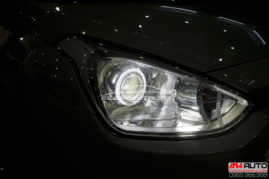 Độ Đèn Bi Xenon Hyundai i10 Chuyên Nghiệp 06