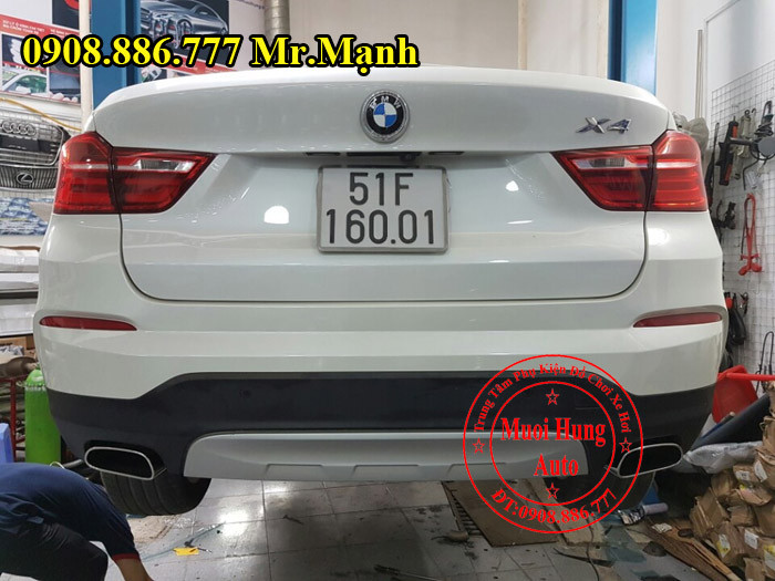 Độ Pô BMW X4 Chuyên Nghiệp Tại Tphcm