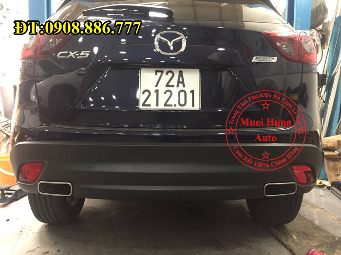 Độ Pô Mazda CX5 2016, 2017 Chuyên Nghiệp 01
