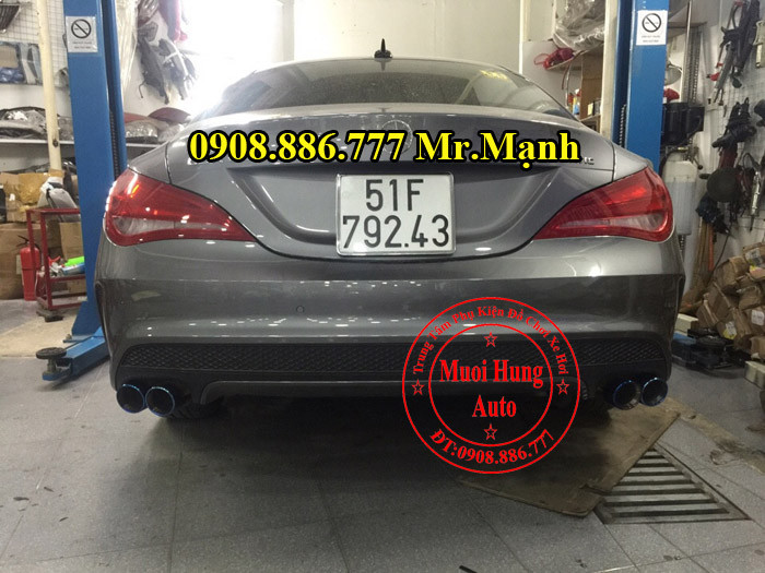 Độ Pô Tiếng, Nổ Cho Xe Mercedes CLA 250 06