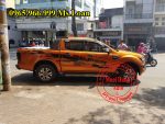 dán tem xe ford ranger wildtrak 2016, 2017