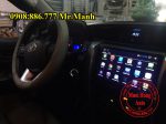 lắp màn hình dvd android xe fortuner 2017
