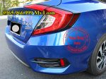 viền đèn hậu carbon xe honda civic 2017
