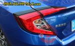 viền đèn hậu carbon xe honda civic 2017